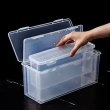 長方形 収納ケース クリア プラスチック パーツボックス 工具入れ 部品収納 小物整理