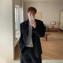 ブラックスエード調カジュアルジャケット【春秋用・シンプルデザイン・男女兼用】