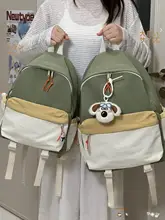 ミニリュック レディース バイカラー 軽量 着回し カジュアル 通学 中学生 高校生 インスタ映え