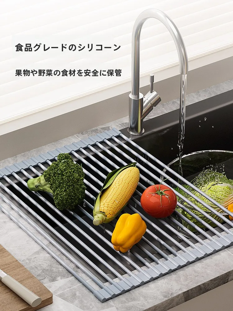 キッチンのシンク水切りラックをどう選ぶ？折りたたみ式が本当に便利なのか？