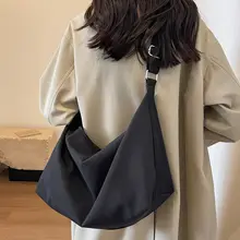 シンプルなキャンバスバッグ【女性用・日常・通勤・肩掛け・斜め掛け】