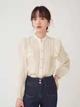 女性用シャツ【秋冬・洗練されたデザイン・通勤・重ね着に最適】