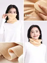 冬用極上の柔らかさのマルチサポートネックウォーマー【ウール・シルク混・男女兼用】