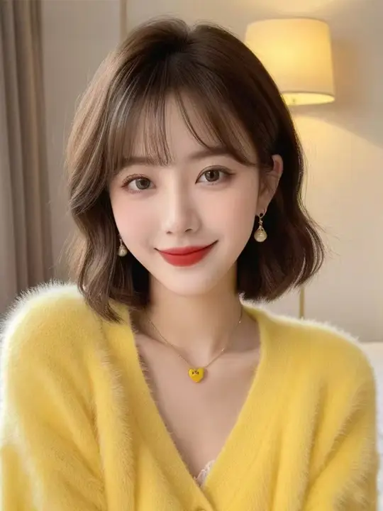 ウィッグ 女性 ショート 巻き毛 フルリアルヘアウィッグセット