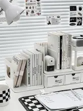 クリエイティブブックスタンド【デスク用・アクリル製・高い美観】