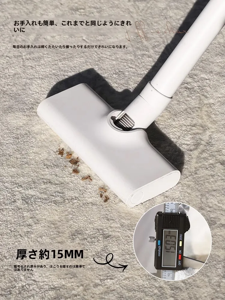 高級感あるヴィンテージスタイルの防水マット：リビング用長方形ラグの実用性とメンテナンスの徹底解説