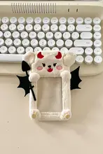 かわいいエンジェル＆デビルのぬいぐるみカードケース【韓国インスタ風・ポラロイド用・小カード展示用】