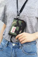 防水ジッパー財布【迷彩デザイン・小銭入れ・カード収納】