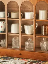 化粧品整理用木製レトロ収納ボックス【デスク上・引き出し付き】