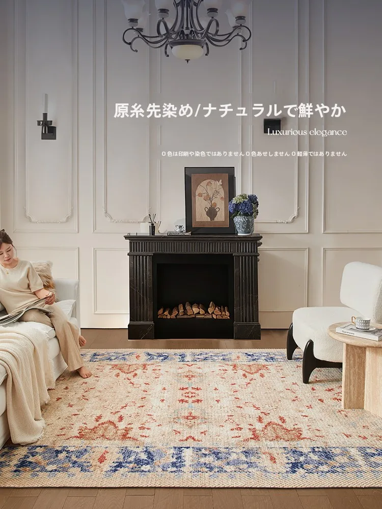 上質なウール製ラグ：防ダニ性と洗濯可否を比較した新中式スタイルの実用性解析