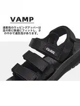 Camel アウトドア対応の女性用スポーツサンダル【柔らかいソール・マジックテープ・カジュアルデザイン】