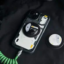 フック付き宇宙型マグネットスマホスタンド【伸縮式・交換可能・便利なハンズフリー】