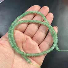 緑色の東陵数珠パーツ【手作り用・ストリングアクセサリー】（セットアップ対応）