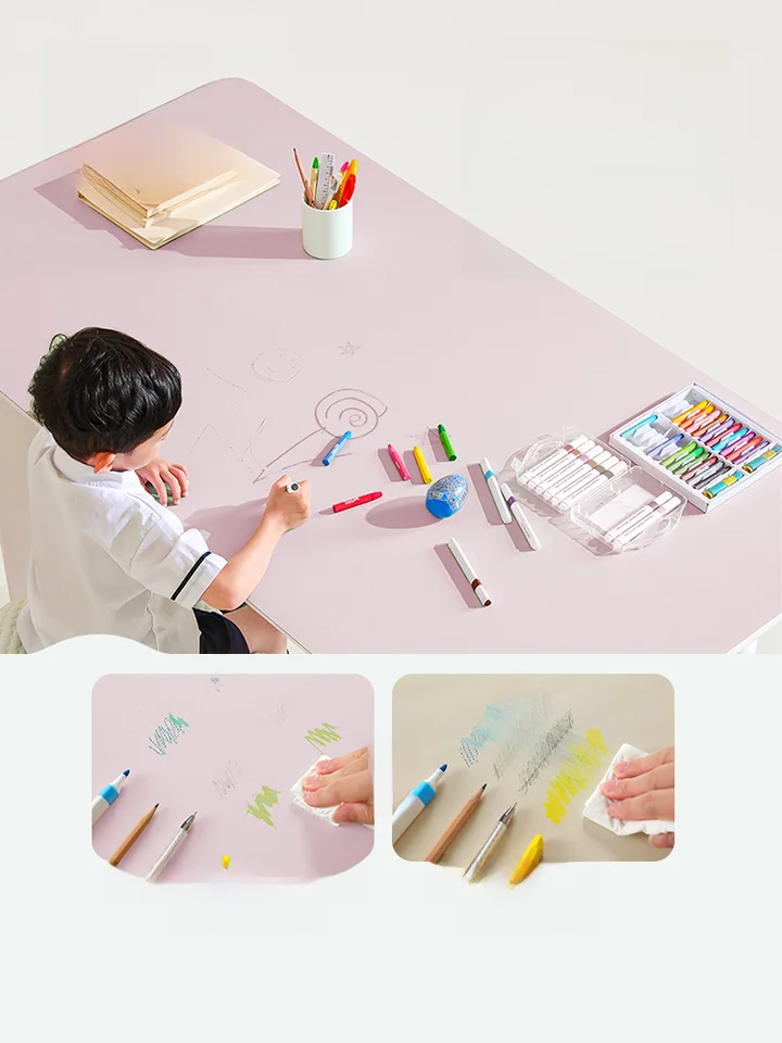 防筆跡・アイプロテクトシリコンデスクマット【学生向け・勉強用・机用】