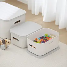 収納ボックス 蓋付き プラスチック デスクトップ キッチン 衣類 小物 コスメ