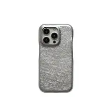 中式折り紙風デザインのスマートフォンケース【PUレザー・マット仕上げ・iPhone対応】