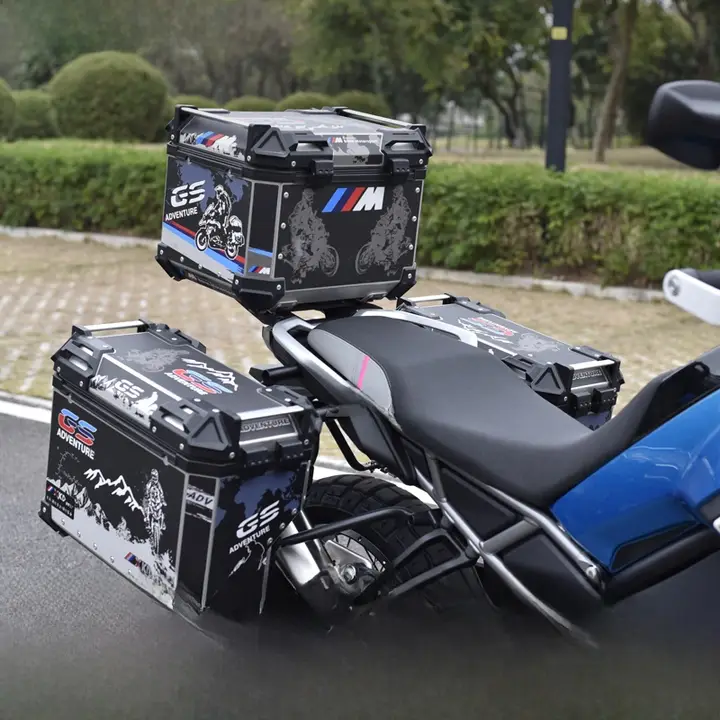 春風450MT用 アルミ合金製サイドボックス【バイク用・3箱対応・タマイズパーツ】