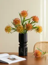 高級感ある針垫花の造花【リビング・テーブル装飾・フォトプロップ】