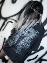 アンダーカルチャーの長袖Tシャツ【ダークストライプ・二枚組】（セットアップ対応）