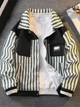 した印象のジャケット【春秋用・カジュアル・レトロ風・ゆったりシルエット】