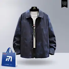 春秋用ファッションジャケット【ティダイデザイン・ゆったりフィット・カジュアルスタイル】