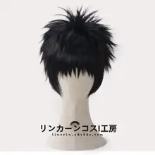 黒色短髪のコスプレウィッグ【黒子のバスケ・日向順平】
