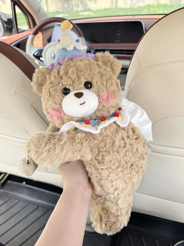 100均カー用品で車内を彩るには？可愛いクマデザインのティッシュボックスがおすすめの理由