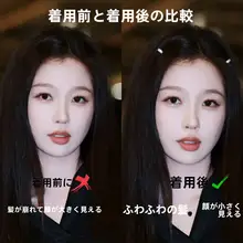 円形金属ヘアクリップ【水晶装飾・小型・前髪用・サイドクリップ】