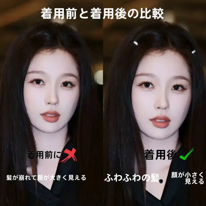 円形金属ヘアクリップ【水晶装飾・小型・前髪用・サイドクリップ】
