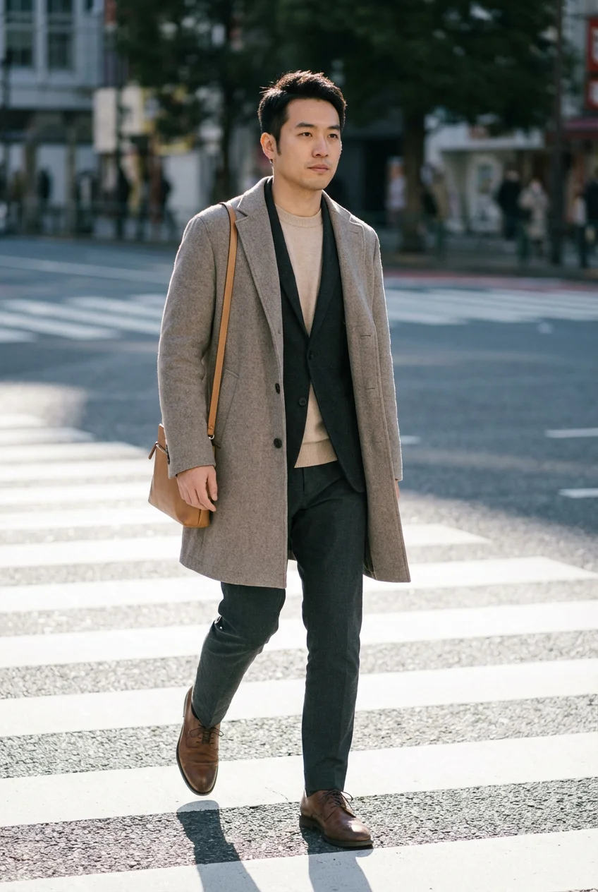 カー  ゴパンツ メンズ コーデ 失敗しない完全ガイド｜スリムフィットとトップスのバランス