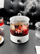 耐熱高硼珪酸ガラス製 ホットワイン用煮込み鍋【大容量・直火可・電気陶炉対応】
