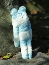 可愛いウサギのぬいぐるみ【女の子向け・布製・安らぎのキャラクター】