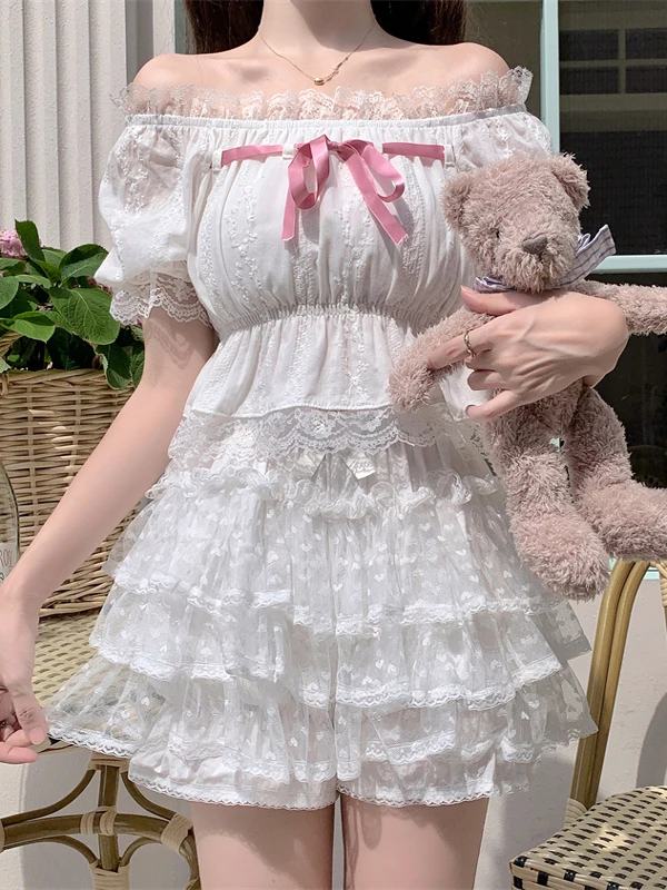 ホワイトの安全パンツ【ロリータスタイル・防透け設計・スカート用】：夏祭りで着る女性向けの安全かつ美しく機能的な下着選定ガイド
