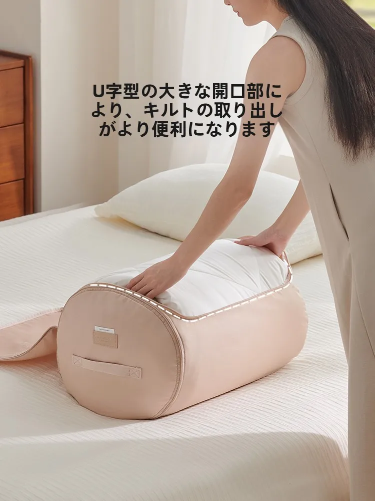 円筒型収納袋：押入れ布団収納の効率と実用性を徹底解説