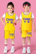 子供用バスケットボールセット【夏用・半袖・運動着・男女兼用】