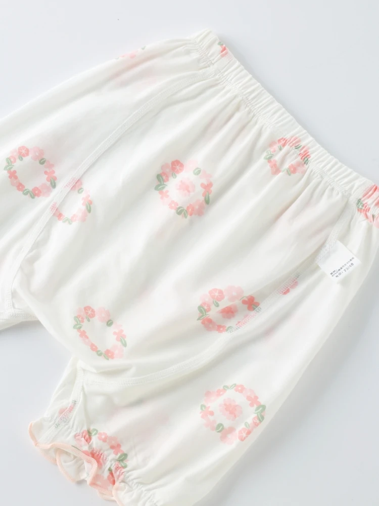 夏用ベビーショートパンツモダールフリル付き：くすみカラーの実際と着用ガイド