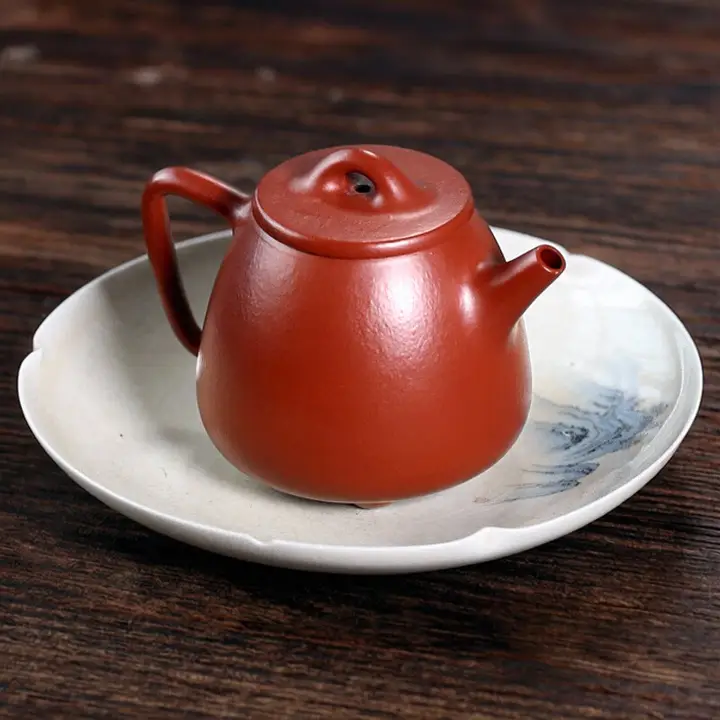 原鉱紫泥製 茶器【全手作り・貴妃型・高石瓢】