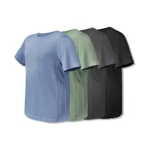 クールマックス素材のメンズ半袖Tシャツ【速乾・メリノウール・動きやすさ】
