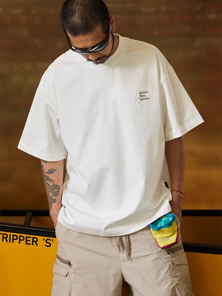 メンズ クールビズ としての Quentin Marx 半袖Tシャツ：涼しさとデザインのバランスを実現
