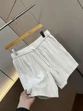 夏用 メンズ ストライプ柄 スリムフィット 短パン【軽量・デザイン】