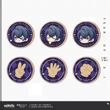 Q版記念ゲームコイン【未定事件簿日常シリーズ】（セットアップ対応）