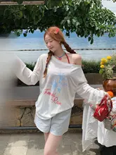 涼しさを保つ！ホワイト長袖UVカットカーディガン【フィット・デザイン性高い】（セットアップ対応）