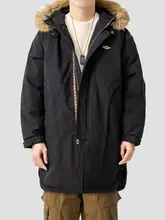 極上の柔らかさの白鹅绒使用 厚手フード付きダウンジャケット【冬用・保温性】