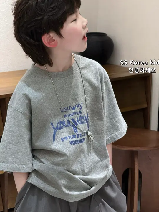 子供用おしゃれ半袖Tシャツ【夏用・男女兼用・タイダイ柄】