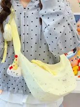 通勤用ギャザーバッグ【軽量・多用途・ショルダーバッグ・夏用】
