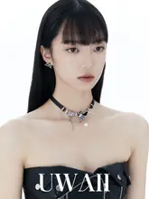 UWAII バタフライチョーカー【ブラック・Y2Kスタイル・パンクデザイン】