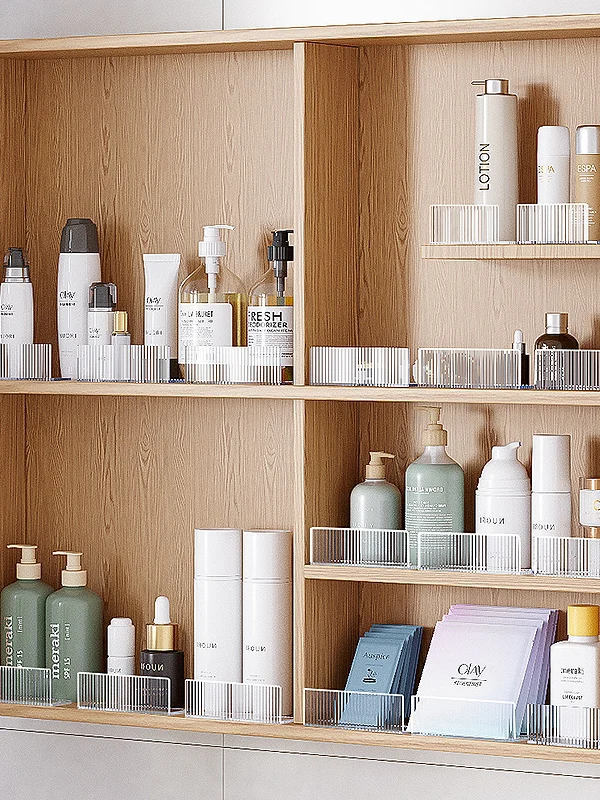 L型アングルとU型アングルの違いは？透明ミラーキャビネットに合う防落下パーティションの選び方