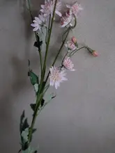 モネの庭シリーズ ピンクのデイジー風造花 ブーケ【上品なフランス風・リビング飾り用】