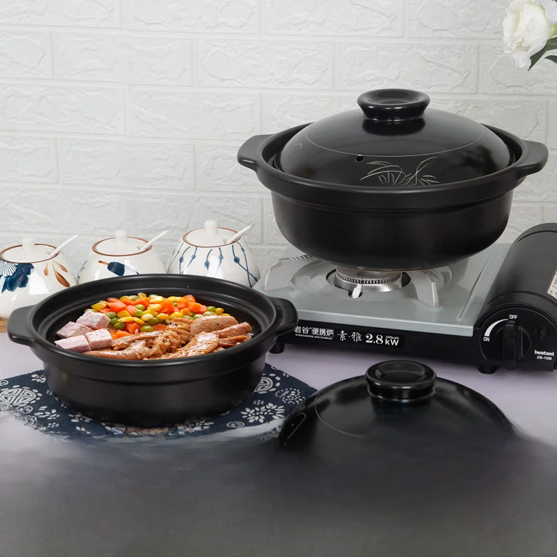 耐熱陶器製 鍋料理用土鍋【米線・鶏肉用・電陶炉対応】