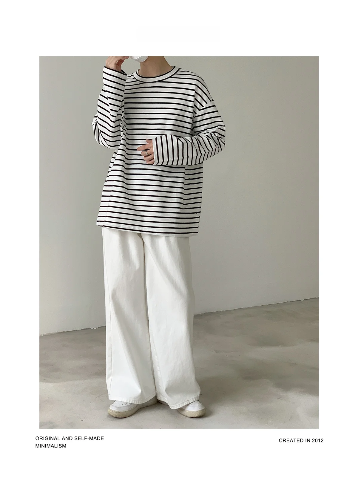 ロンティーロングTシャツを重ね着するなら、どうやって着るの？